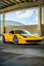 Ferrari 458 Italia on ADV.1 Wheels (ADV5.2 TRACK SPEC CS) 2019 года